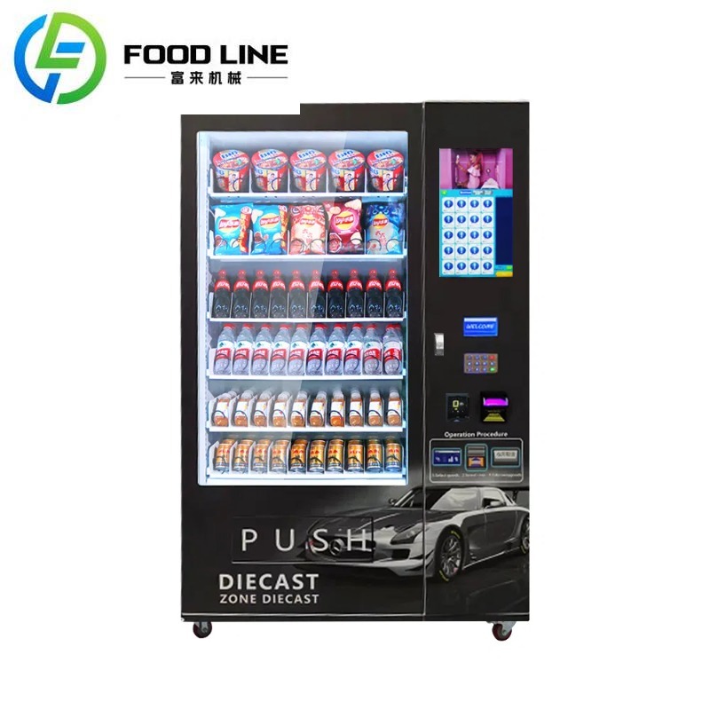 Quality Food Snacks - ماكينة بيع المشروبات والوجبات الخفيفة المخصصة