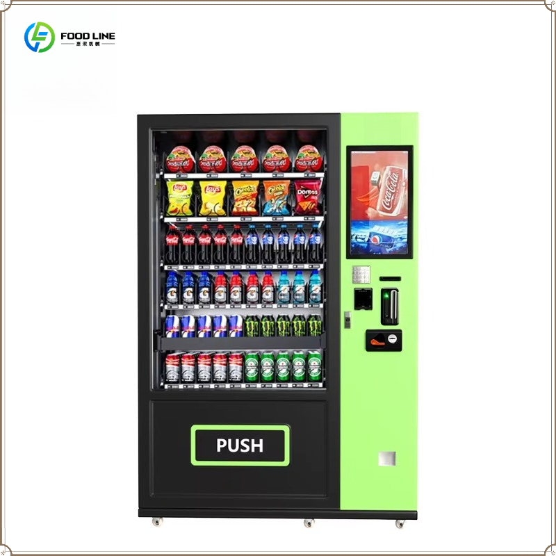 Food Snacks Drinks - آلة بيع ذكية أوتوماتيكية للأطعمة والمشروبات
