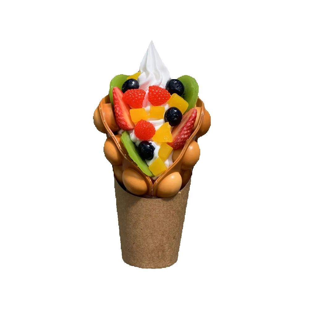 Food Snacks Order - سلسلة نماذج فقاعة وافل الآيس كريم