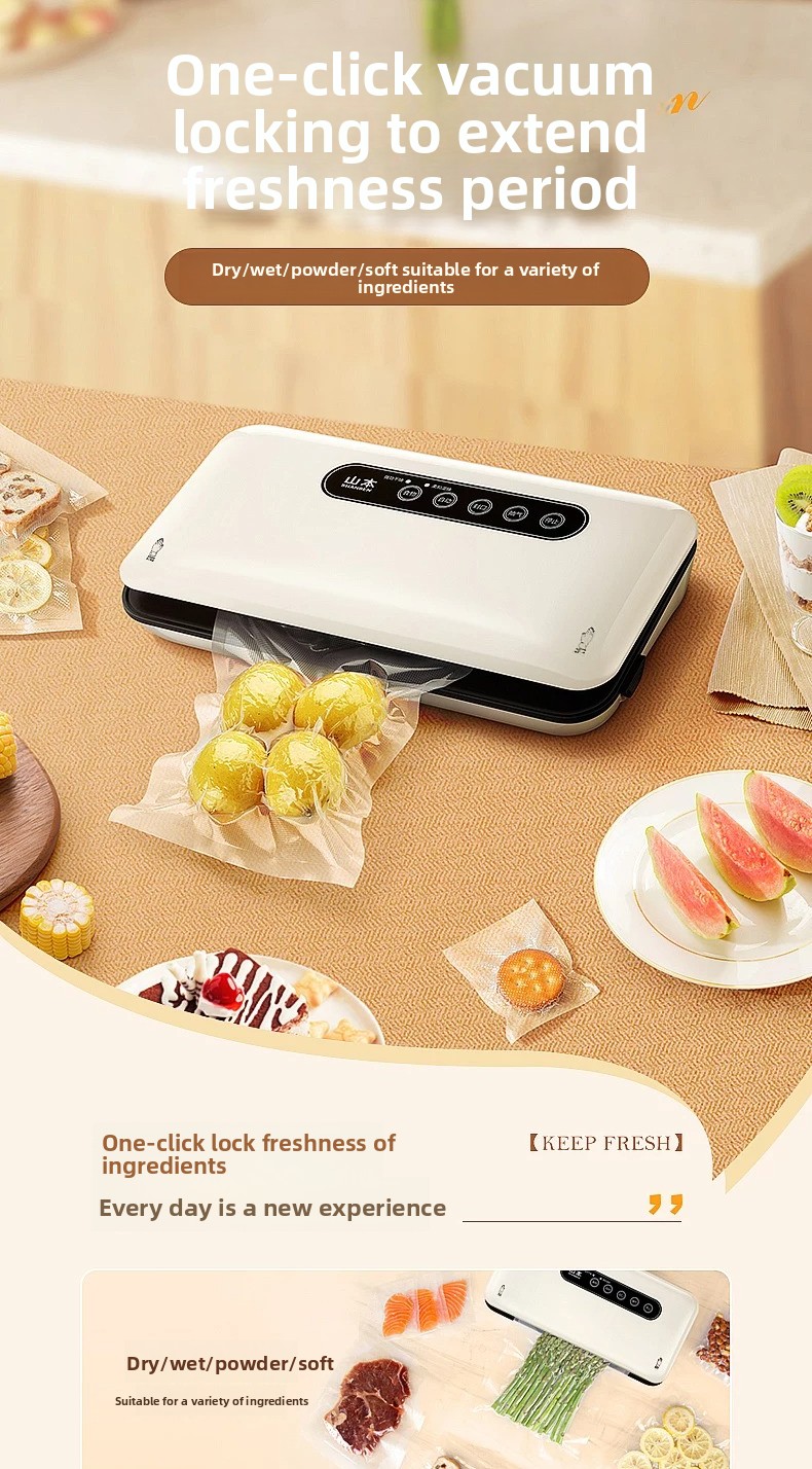 آلة تفريغ الهواء صغيرة الحجم أ - مراجعة Food And Snacks وسعره