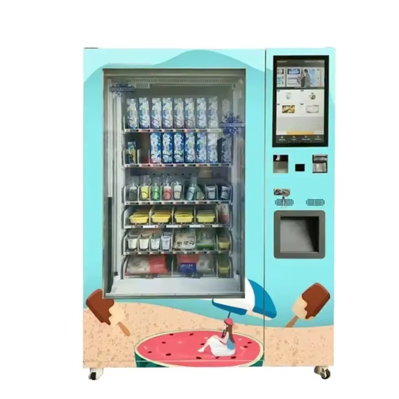 آلة بيع أوتوماتيكية للمياه الم - مراجعة Food Snacks Drinks وسعره