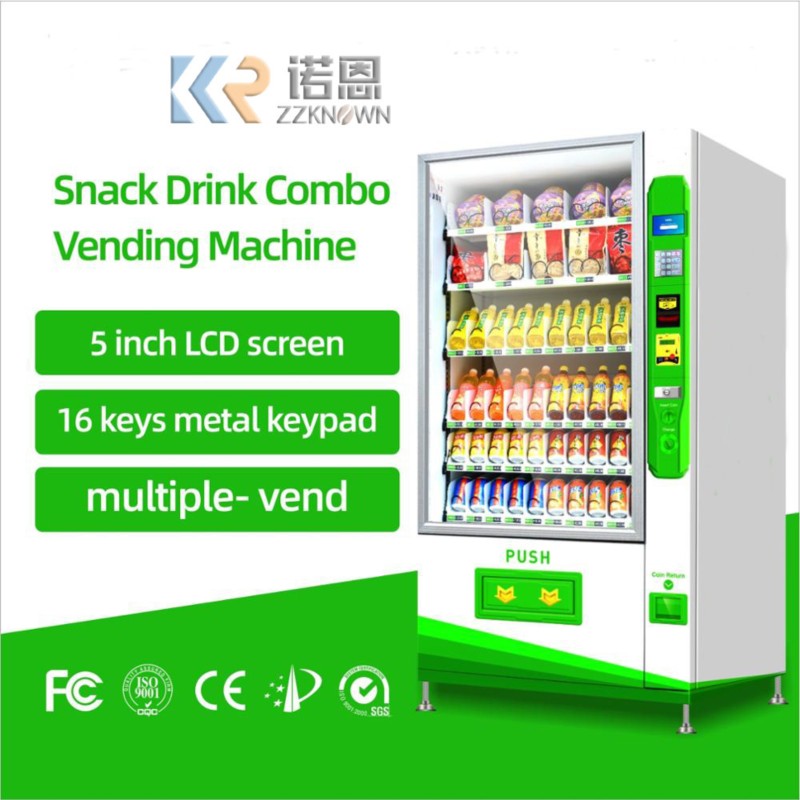 ماكينة بيع المشروبات والوجبات  - مراجعة Food Snacks Drinks وسعره