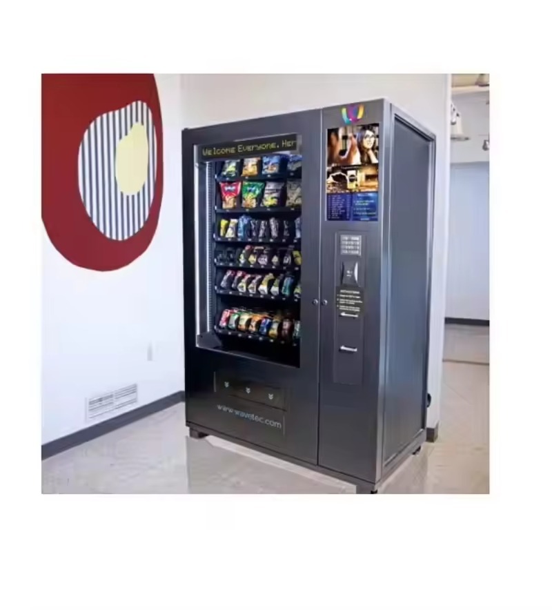 آلة بيع الوجبات الخفيفة الأوتو - مراجعة Food Snacks Drinks وسعره