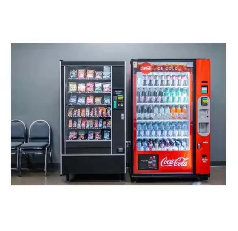 آلة بيع الوجبات الخفيفة الأوتو - مراجعة Food Snacks Drinks وسعره
