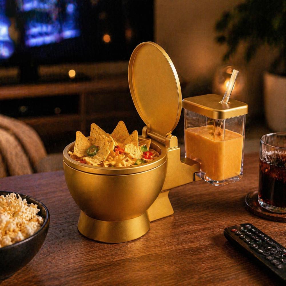 طقم وعاء رامن على شكل مرحاض، ت - مراجعة Food Snacks Drinks وسعره