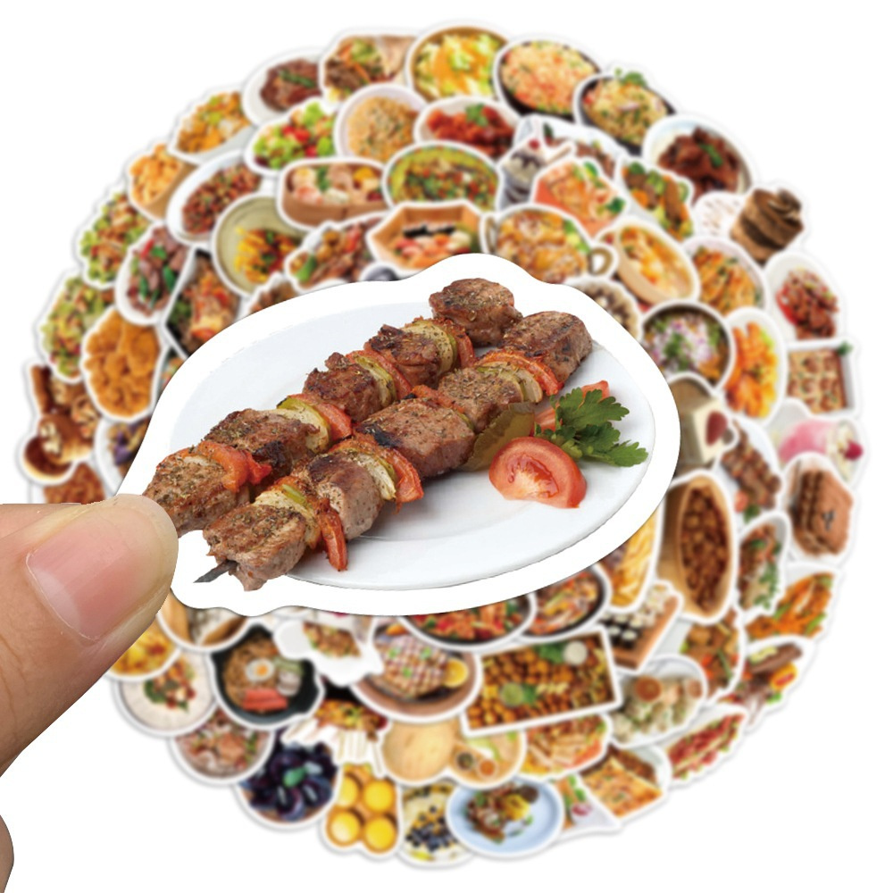 10/30/50 قطعة الكرتون الصينية  - مراجعة Food Like Snacks وسعره