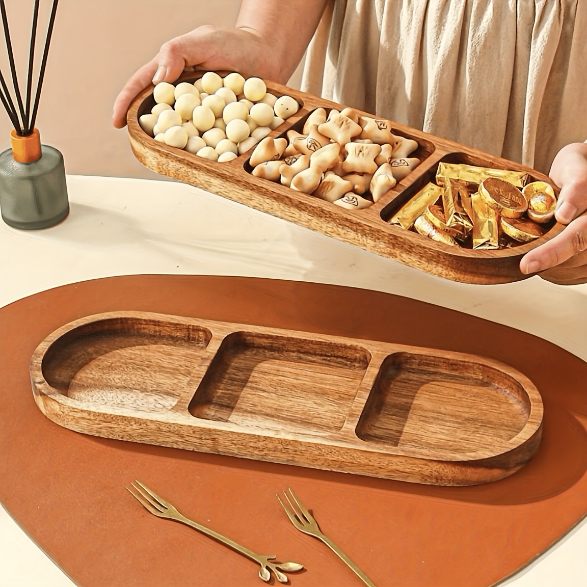صينية عرض الطعام متعددة الأغرا - مراجعة Food Snacks In Japan وسعره