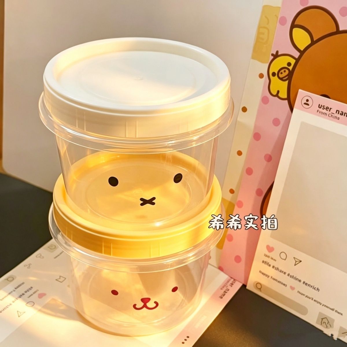 صندوق تخزين طعام لطيف بتصميم م - مراجعة Food Snacks In Japan وسعره