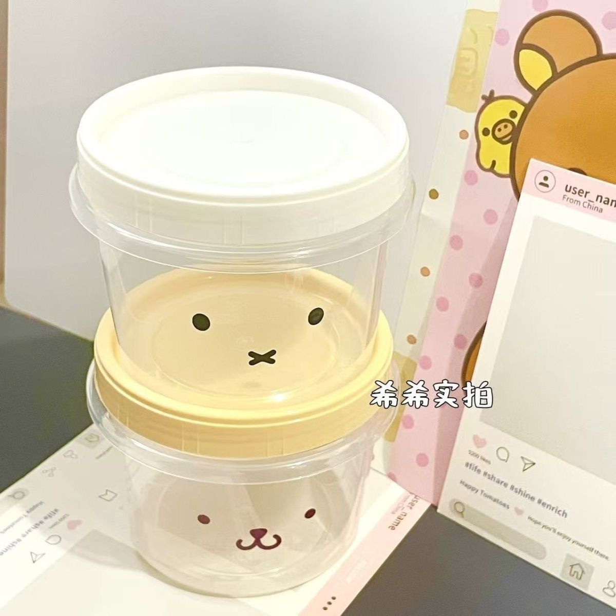 صندوق تخزين طعام لطيف بتصميم م - مراجعة Food Snacks In Japan وسعره